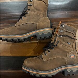 Timberland Men’s Boondock HD Logger Waterproof Work Boot